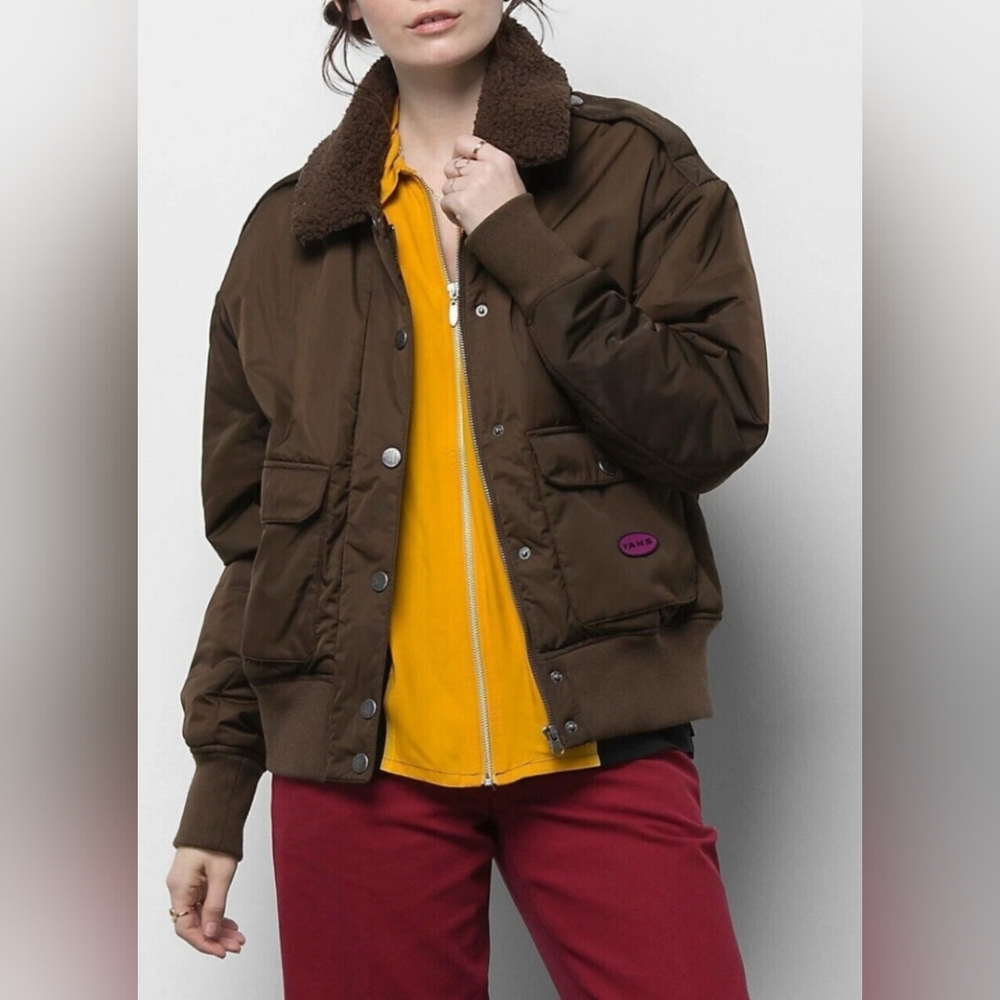Vans X Curren X Knost Bomber Jacket *NWT*